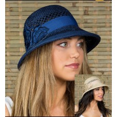 Mujer&apos;s summer Cloche Fedora Floppy Hat for Beach vacation travel Camping   eb-16437051